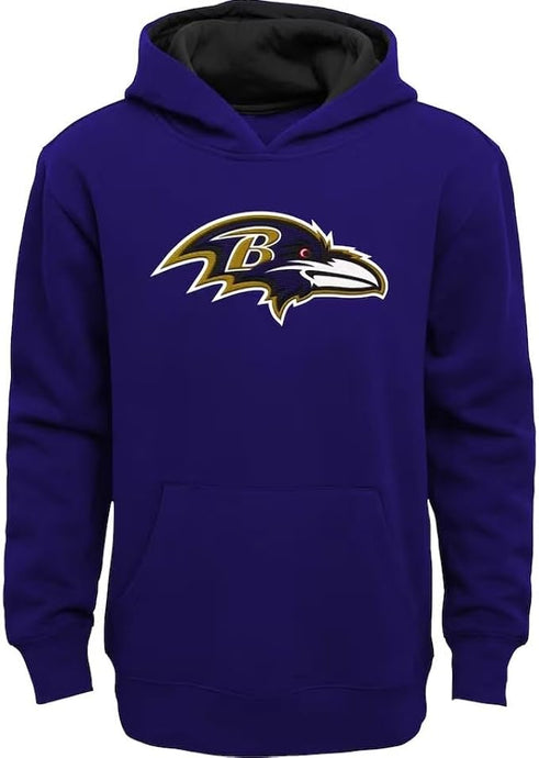 Youth Baltimore Ravens NFL Prime Basic Pullover Hoodie