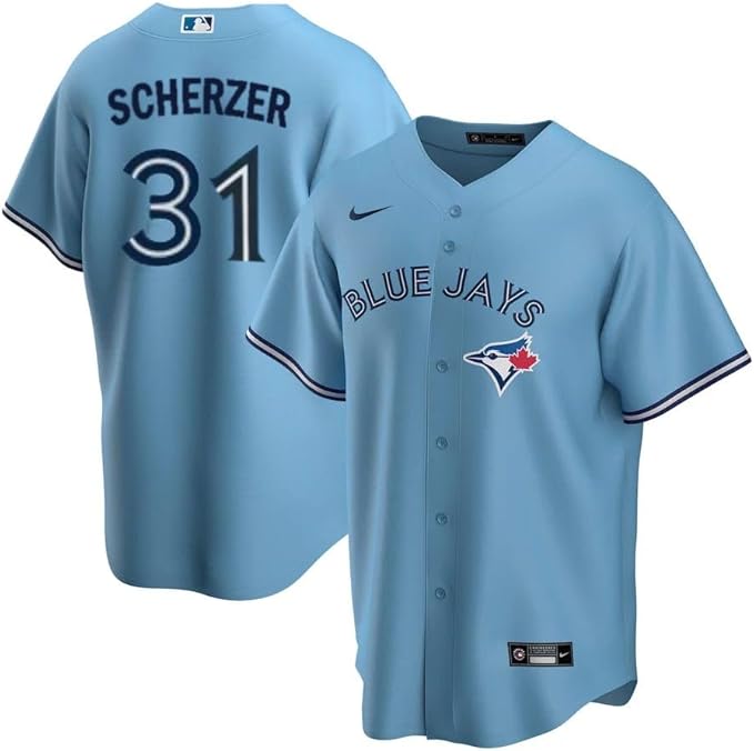 Chargez l&#39;image dans la visionneuse de la galerie, Maillot Cool Base des Blue Jays de Toronto, bleu extérieur
