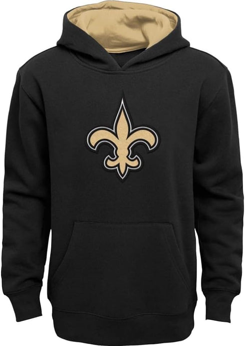 Youth New Orleans Saints NFL Prime Basic Pullover Hoodie