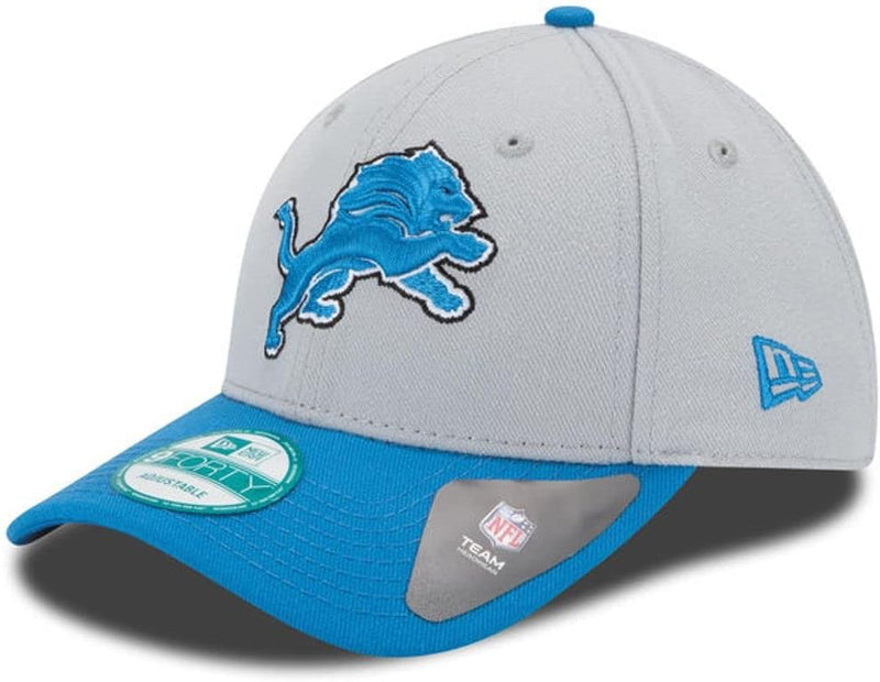 Chargez l&#39;image dans la visionneuse de la galerie, Casquette réglable 2 tons 9FORTY NFL The League des Detroit Lions
