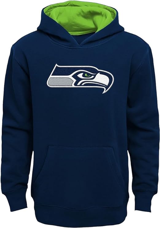 Youth Seattle Seahawks NFL Prime Basic Pullover Hoodie