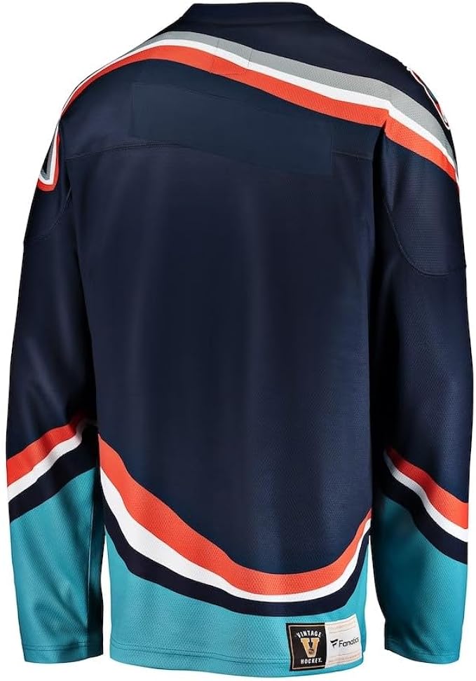 Chargez l&#39;image dans la visionneuse de la galerie, Maillot vintage Breakaway des Fanatics de la LNH des Islanders de New York
