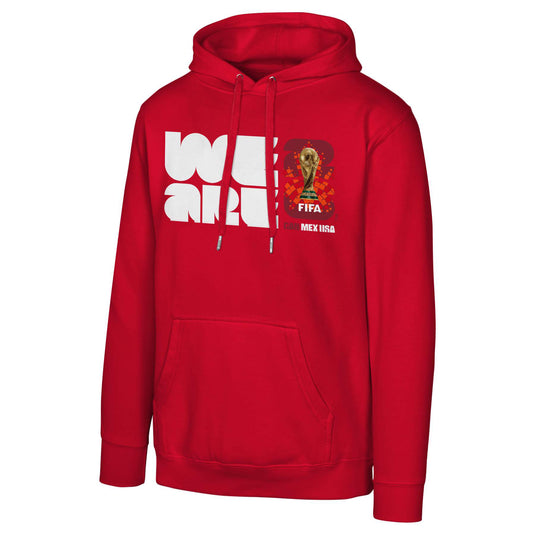 Men's FIFA World Cup 2026 We Are 26 Red Hoodie - Sport Army