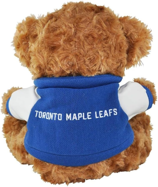 Ours en peluche universitaire de 10 po des Maple Leafs de Toronto de la LNH
