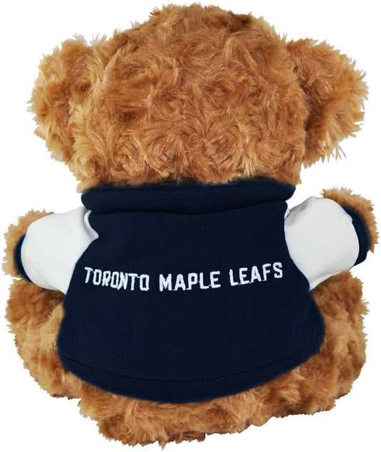 Ours en peluche universitaire de 10 po des Maple Leafs de Toronto de la LNH