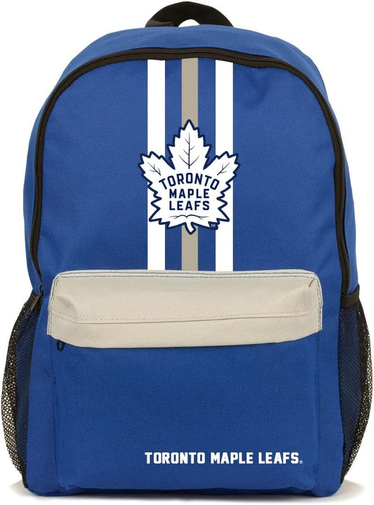 Toronto Maple Leafs NHL Stripe Franchise Backpack