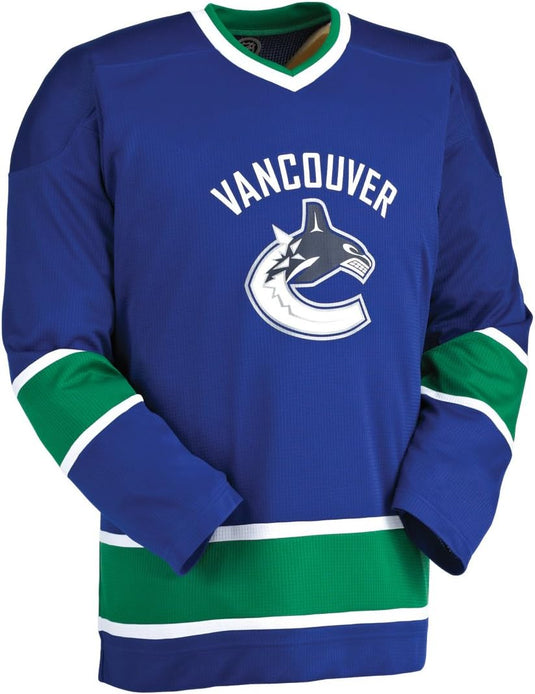 Maillot de fan Reebok de la LNH des Canucks de Vancouver