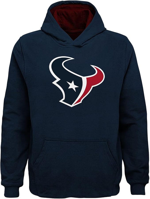 Youth Houston Texans NFL Prime Basic Pullover Hoodie