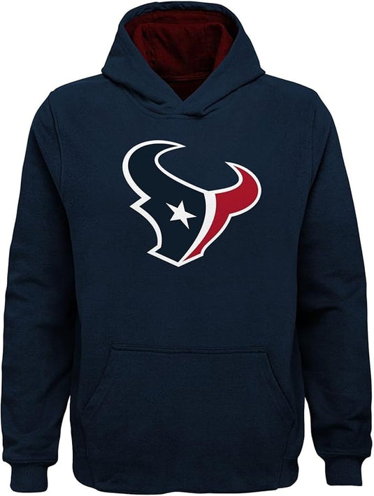 Youth Houston Texans NFL Prime Basic Pullover Hoodie