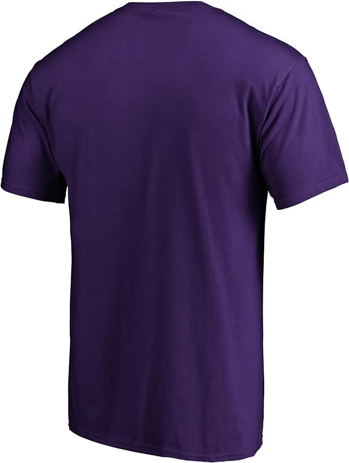 Chargez l&#39;image dans la visionneuse de la galerie, T-shirt avec logo de verrouillage de l&#39;équipe NFL des Ravens de Baltimore
