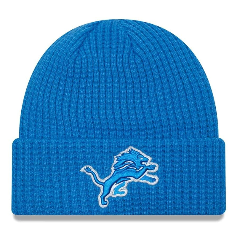 Load image into Gallery viewer, Detroit Lions NFL Team Colour Cuffed Beanie
