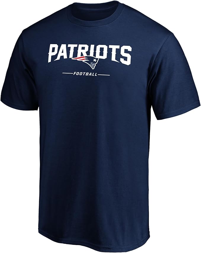 Chargez l&#39;image dans la visionneuse de la galerie, T-shirt avec logo de verrouillage de l&#39;équipe NFL des Patriots de la Nouvelle-Angleterre
