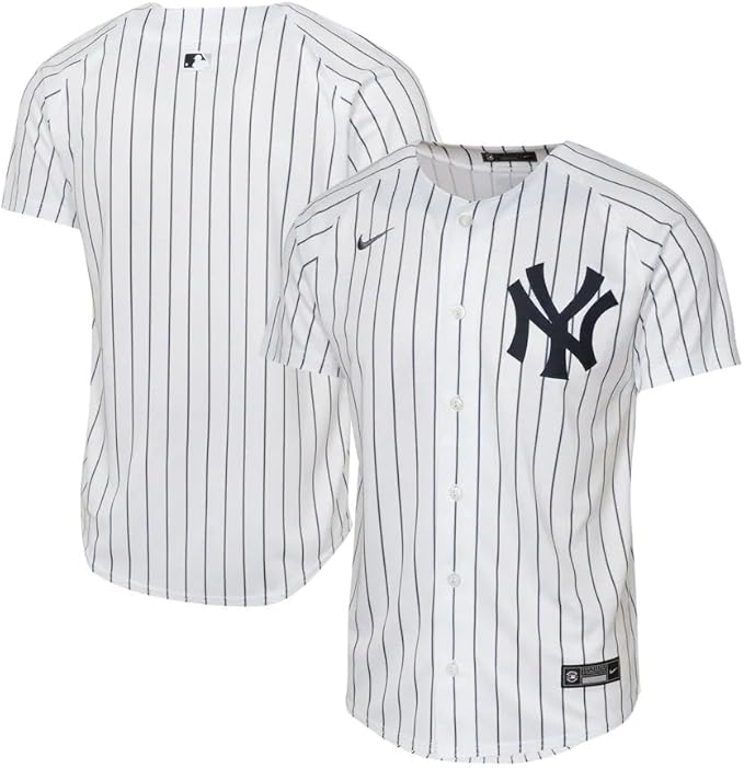 Load image into Gallery viewer, Youth New York Yankees Nike White Home Jersey
