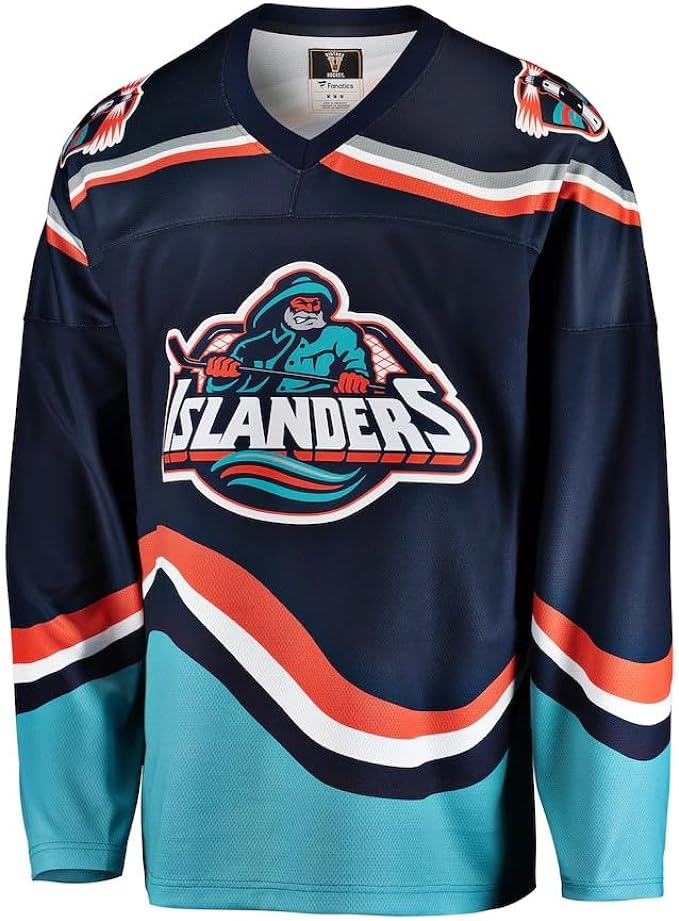 Chargez l&#39;image dans la visionneuse de la galerie, Maillot vintage Breakaway des Fanatics de la LNH des Islanders de New York
