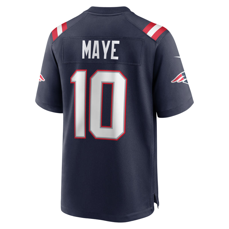 Load image into Gallery viewer, Drake Maye New England Patriots NFL Nike Game Player Navy Jersey
