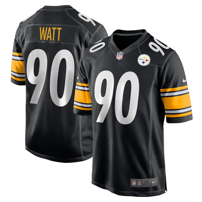 T.J. Watt Pittsburgh Steelers NFL Nike Game Player Black Jersey