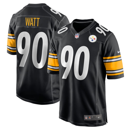 T.J. Watt Pittsburgh Steelers NFL Nike Game Player Black Jersey