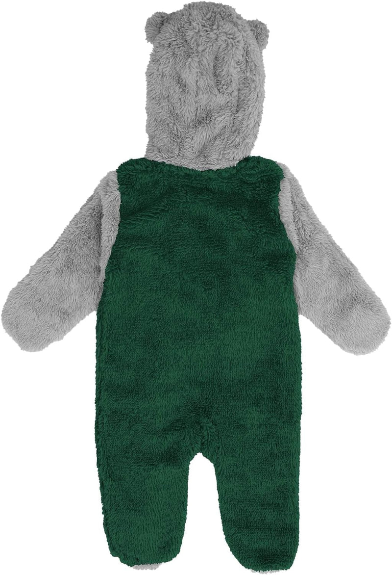 Load image into Gallery viewer, Green Bay Packers NFL Infant Game Nap Teddy Fleece Bunting Sleeper

