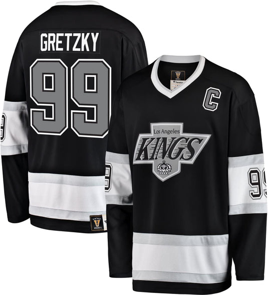 Wayne Gretzky Los Angeles Kings NHL Fanatics Breakaway Vintage Jersey