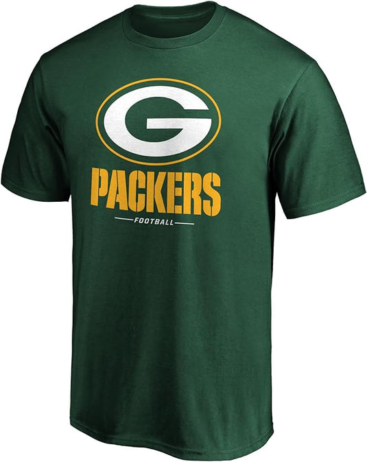 Greenbay Packers NFL Team Lockup Logo T-shirt