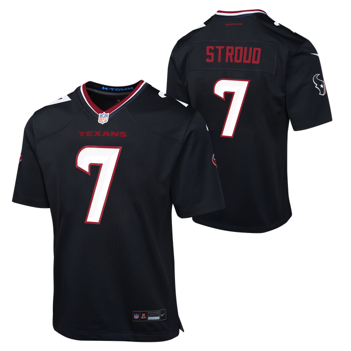 Youth C.J. Stroud Houston Texans NFL Nike Game Team Jersey