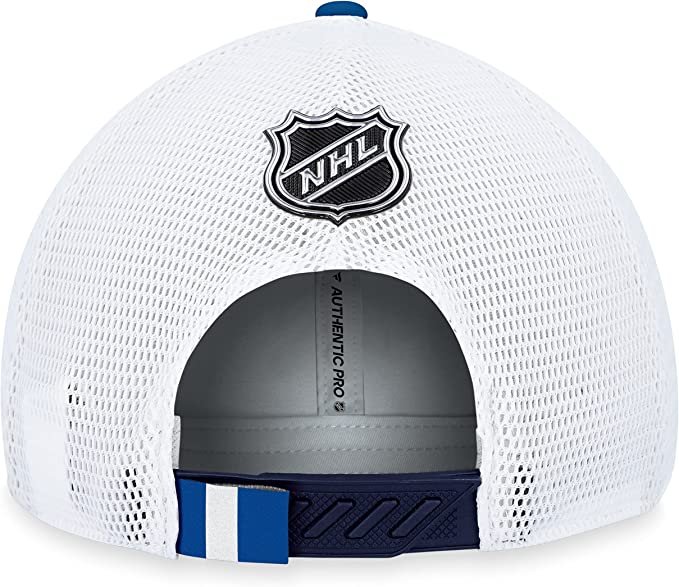 Load image into Gallery viewer, Winnipeg Jets 2023 NHL Draft On Stage Trucker Cap
