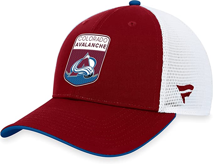 Load image into Gallery viewer, Colorado Avalanche 2023 NHL Draft On Stage Trucker Cap
