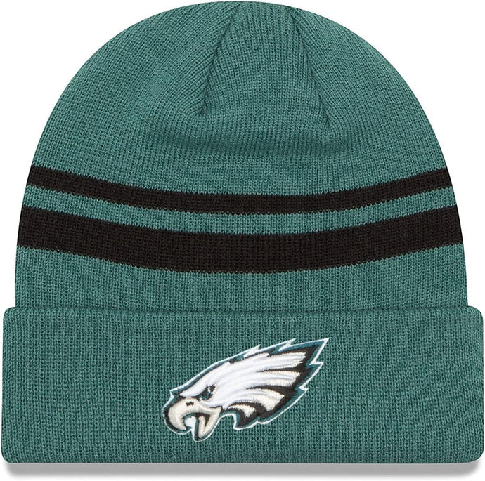 Philadelphia Eagles NFL Team Stripe Cuffed Beanie