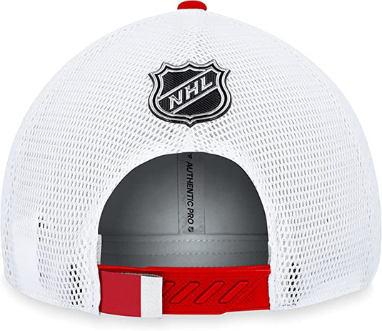 Detroit Red Wings 2023 NHL Draft On Stage Trucker Cap