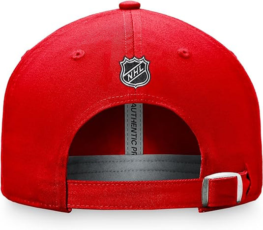 Casquette ajustable avec graphisme NHL Authentic Pro Prime des Flames de Calgary