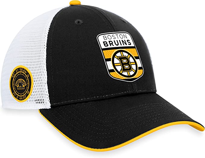 Load image into Gallery viewer, Boston Bruins 2023 NHL Draft On Stage Trucker Cap
