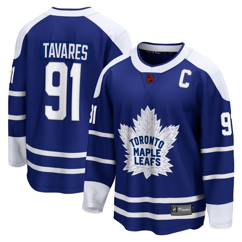 Chargez l&#39;image dans la visionneuse de la galerie, John Tavares Toronto Maple Leafs NHL Fanatics Reverse Retro 2.0 Maillot
