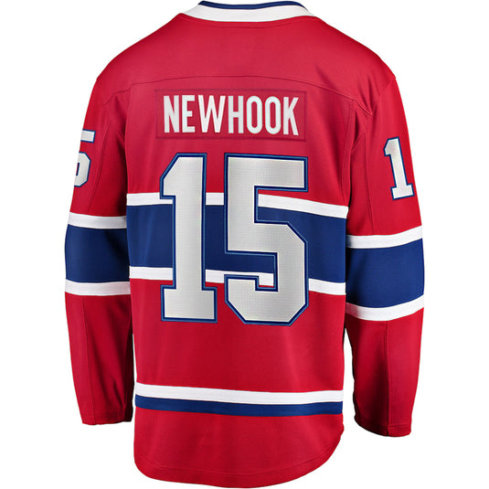 Alex Newhook Montreal Canadiens NHL Fanatics Breakaway Home Jersey - Sport Army
