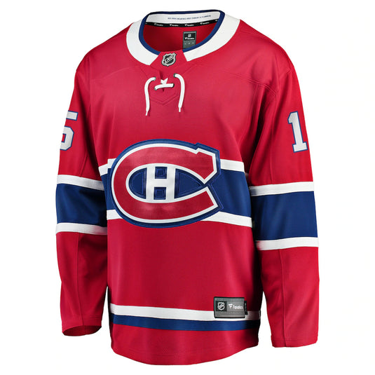 Alex Newhook Montreal Canadiens NHL Fanatics Breakaway Home Jersey - Sport Army