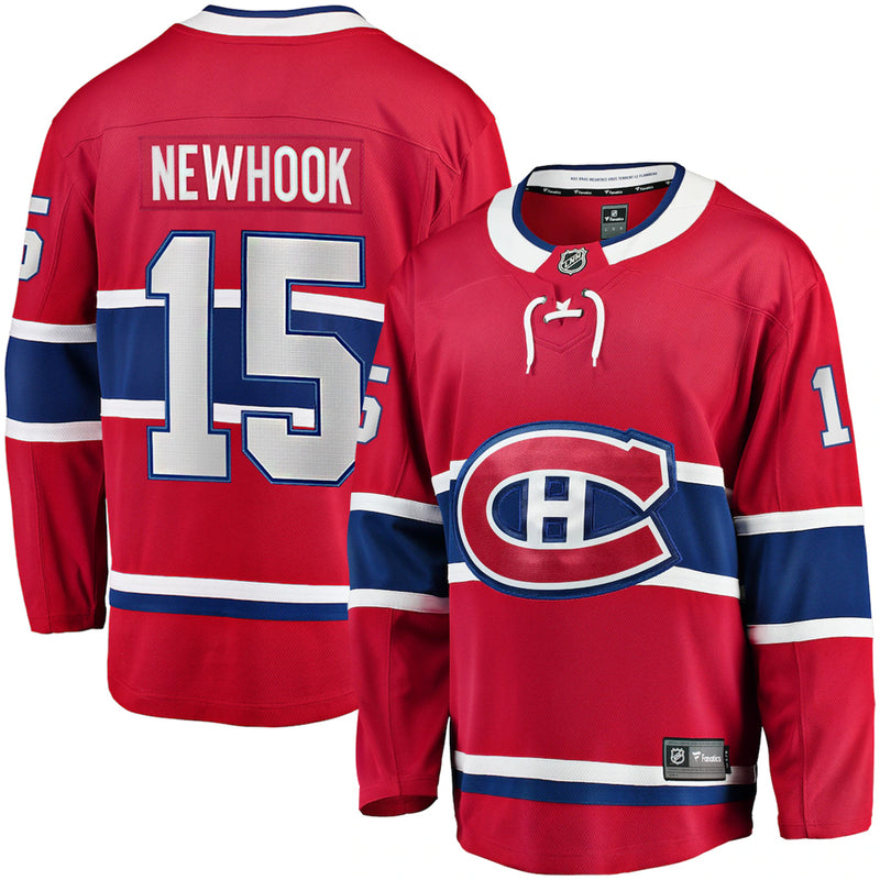 Load image into Gallery viewer, Alex Newhook Montreal Canadiens NHL Fanatics Breakaway Home Jersey - Sport Army
