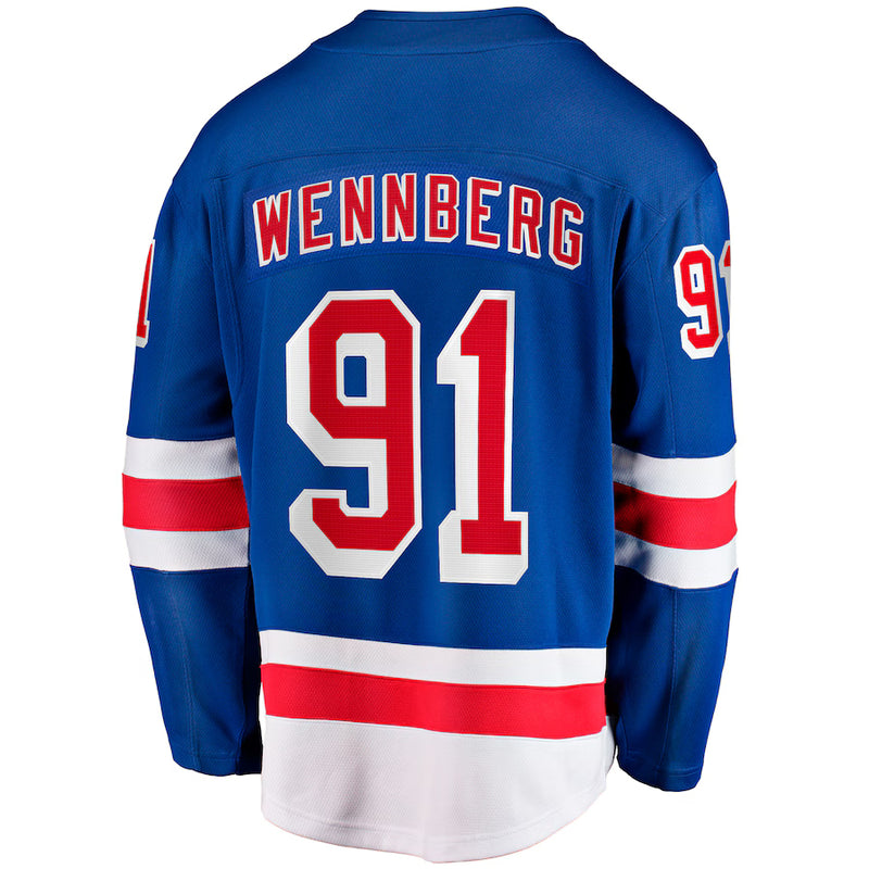 Chargez l&#39;image dans la visionneuse de la galerie, Alexander Wennberg New York Rangers NHL Fanatics Breakaway Home Jersey
