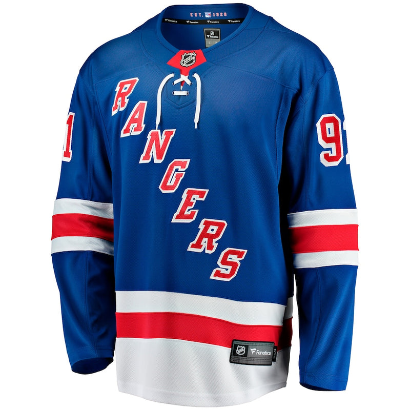 Chargez l&#39;image dans la visionneuse de la galerie, Alexander Wennberg New York Rangers NHL Fanatics Breakaway Home Jersey
