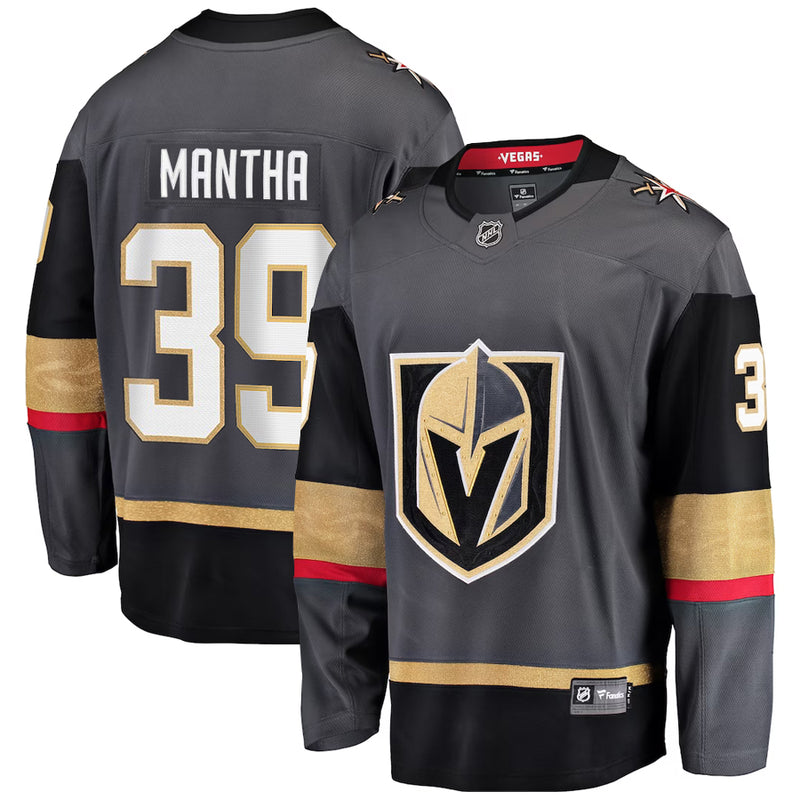 Chargez l&#39;image dans la visionneuse de la galerie, Anthony Mantha Vegas Golden Knights NHL Fanatics Breakaway Home Jersey

