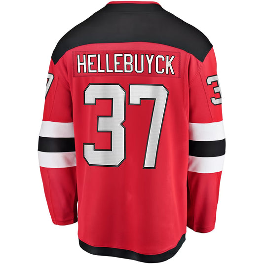 Maillot domicile Fanatics Breakaway de Luke Hughes pour les New Jersey Devils de la LNH