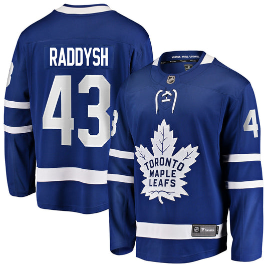 Darren Raddysh Toronto Maple Leafs NHL Fanatics Breakaway Home Jersey