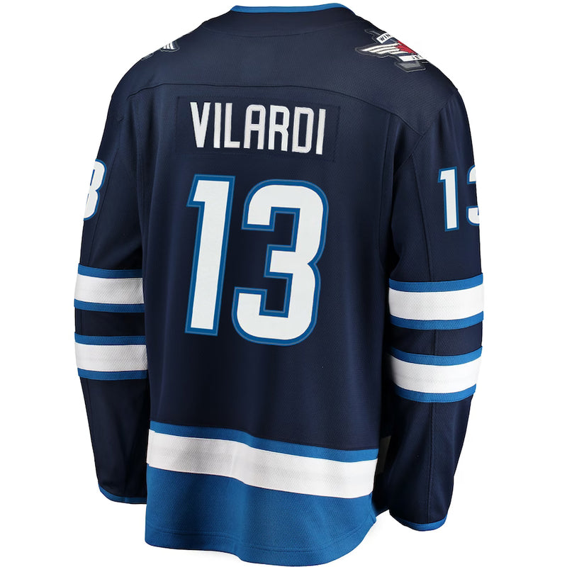 Chargez l&#39;image dans la visionneuse de la galerie, Gabriel Vilardi Winnipeg Jets NHL Fanatics Breakaway Home Jersey
