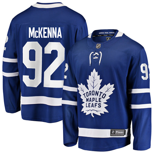 Gavin McKenna Toronto Maple Leafs NHL Fanatics Breakaway Home Jersey