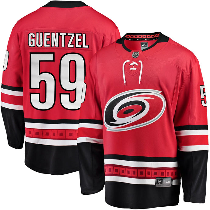 Jake Guentzel Carolina Hurricanes NHL Fanatics Breakaway Home Jersey