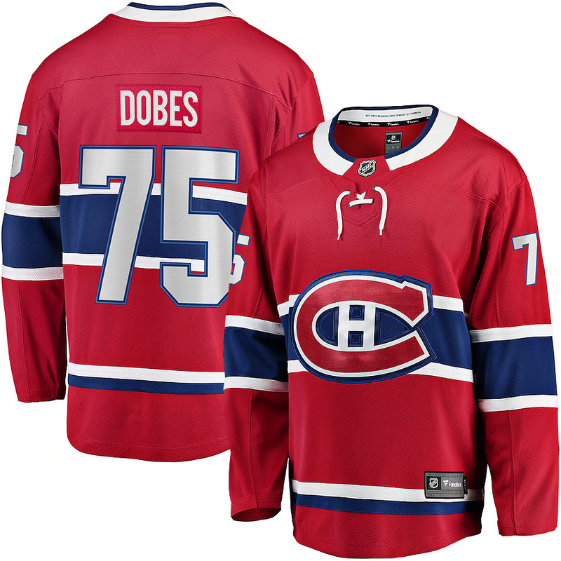 Load image into Gallery viewer, Jakub Dobes Montreal Canadiens NHL Fanatics Breakaway Home Jersey - Sport Army
