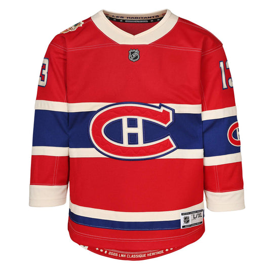 Youth Cole Caufield Montreal Canadiens NHL 2026 Heritage Classic Jersey