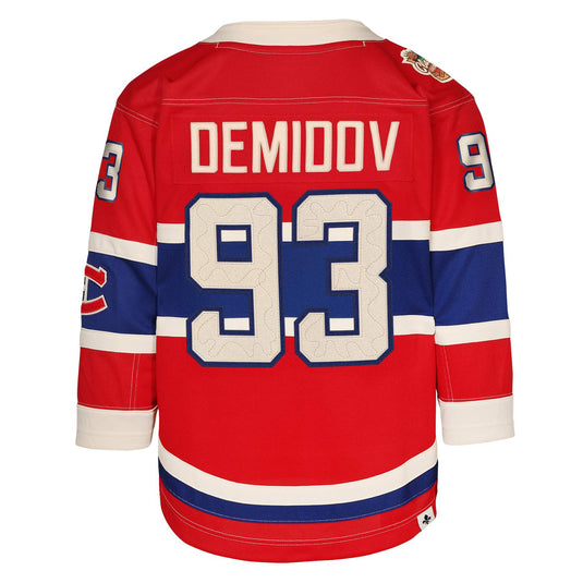 Youth Ivan Demidov Montreal Canadiens NHL 2026 Heritage Classic Jersey