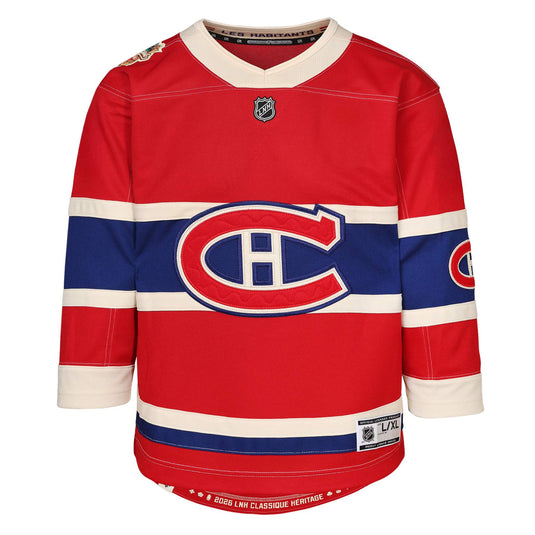 Youth Montreal Canadiens NHL 2026 Heritage Classic Jersey