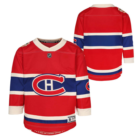 Youth Montreal Canadiens NHL 2026 Heritage Classic Jersey