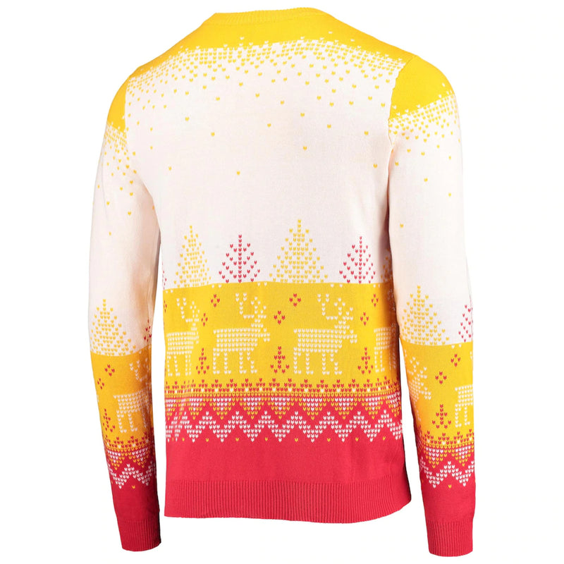 Load image into Gallery viewer, Kansas City Chiefs NFL Big Logo Knit Ugly Pullover Sweater
