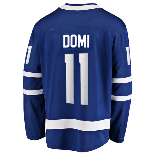 Maillot Domicile Breakaway des Fanatics de la LNH des Maple Leafs de Toronto Max Domi